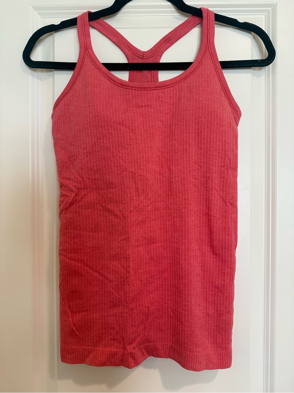 lululemon athletica Ribbed Racerback Tank Top - Coral